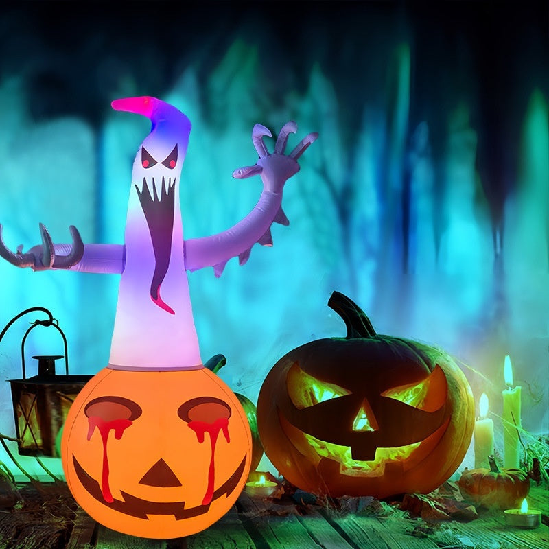 Halloween Inflatable Decoration – Creepy Figures & Glowing Eyecatchers for Party & Garden