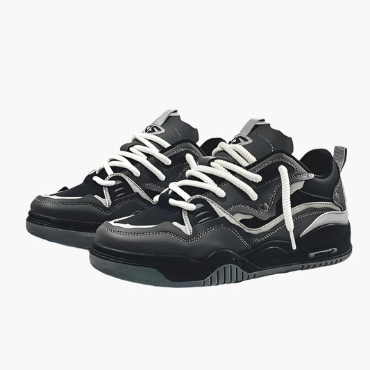 Herren Sneaker Low Streetwear Chunky Freizeitschuhe für Herbst und Sport