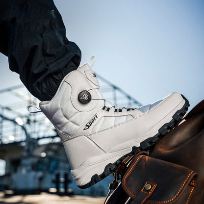 Vincent – Gefütterte Ski-Schuhe mit rutschfester Sohle
