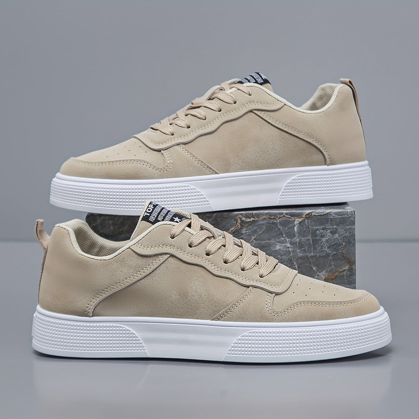 Herren Sneaker Low Top Freizeit Turnschuhe für Alltag und Sport