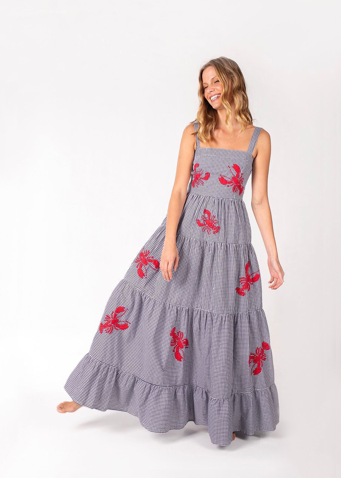 Mandy – Langes Strandkleid für Damen