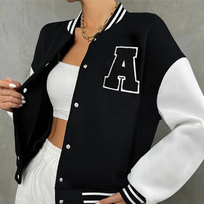 Adele – Casual, loose cardigan coat for women