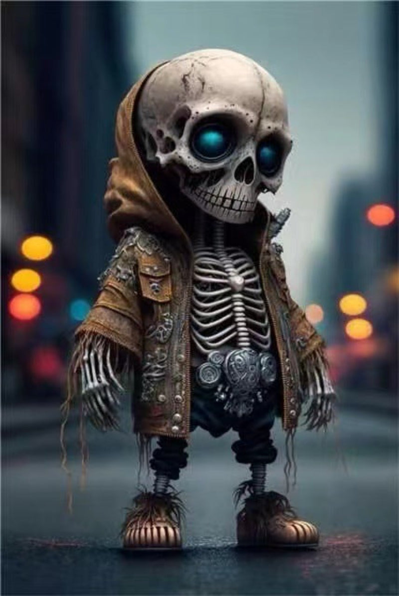 Halloween Skeleton Figure – Cool Decoration for Children & Adults, Party & Home
