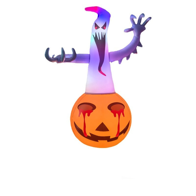 Halloween Inflatable Decoration – Creepy Figures & Glowing Eyecatchers for Party & Garden