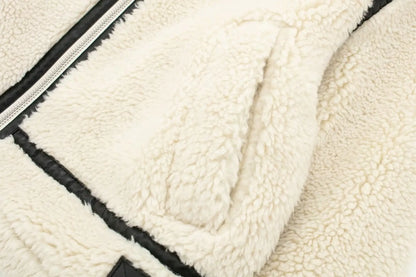 Women's winter jacket in biker style – fashionable warm jacket for leisure & everyday use