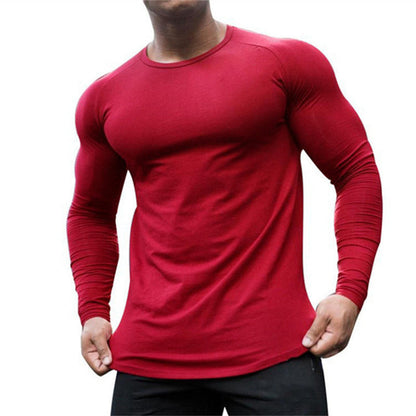 Gary – Langarm-T-Shirt für Herren im Sportstil mit schnelltrocknendem Material