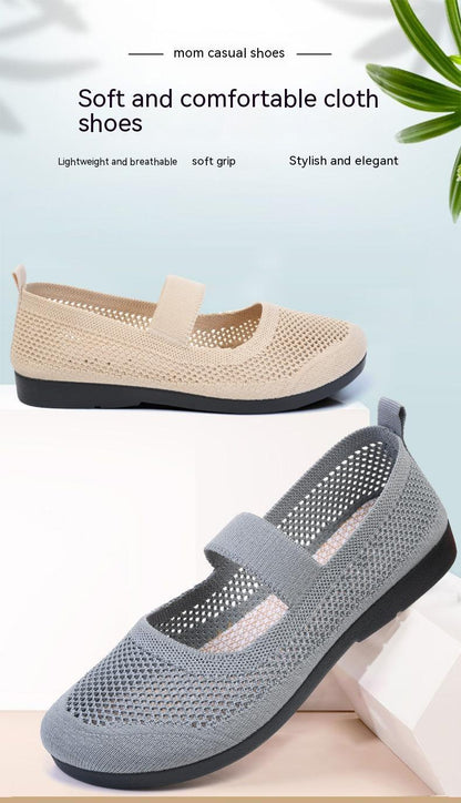 Alison – Atmungsaktive Damen-Schuhe mit Gewebtem Design