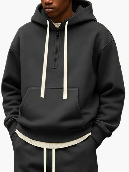Herren Casual Hoodie Set – Komfortabler Freizeitanzug für Alltag und Sport