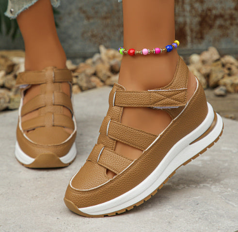 Susan – Sommer Wedge Baotou Hollow Atmungsaktive Schuhe für Damen