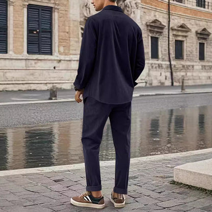 Tom – Lässiger Sportlicher Herren-Kombination mit Cardigan