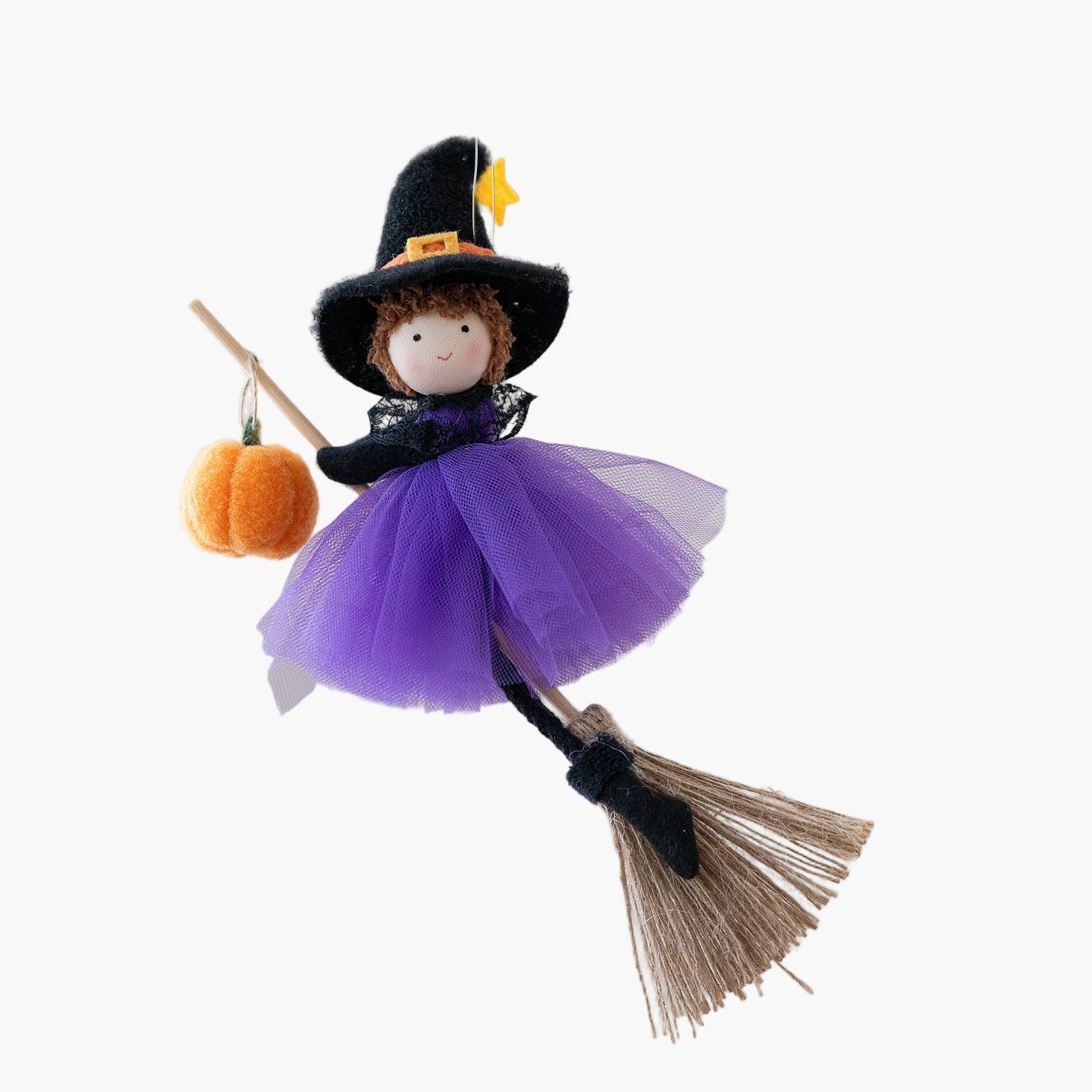 Halloween decoration hanging witch dolls for children – European style, perfect for Halloween party & haunted house