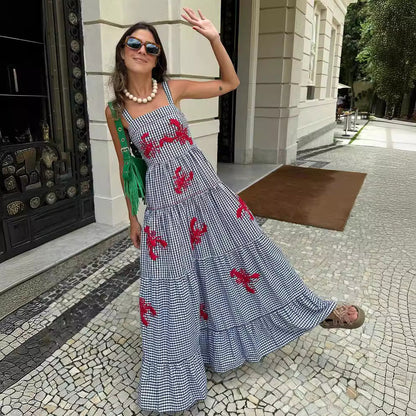 Mandy – Langes Strandkleid für Damen