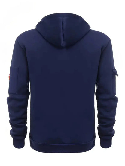 Herren Kapuzenpullover Artemis – Funktioneller Streetwear Hoodie mit Taschen und Reißverschluss