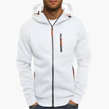 Herren Kapuzenjacke mit Reißverschluss – Sportlicher Freizeit Hoodie für Alltag & Training