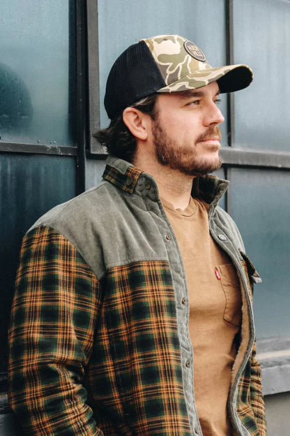 Herren Outdoor Freizeit Hemdjacke mit Fleece-Futter – Klassischer Karomuster Stil für Abenteuer und Alltag