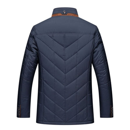 Men's quilted jacket in elegant business style – perfect for everyday and office use