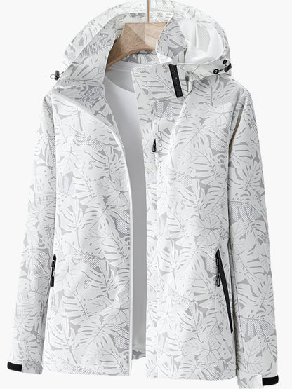 Damen Outdoorjacke mit Kapuze – Wasserdicht, Winddicht & Atmungsaktiv – Stilvolle Funktionsjacke für Freizeit & Alltag