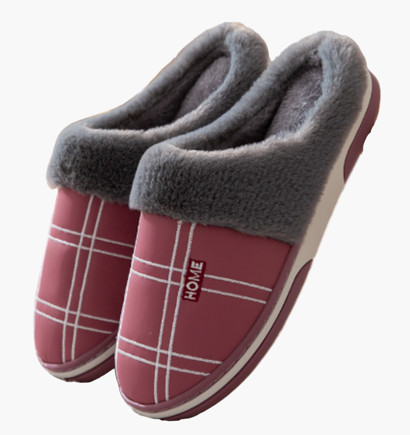 Men's Slippers – Stylish Comfort Slippers for Home with Warm Lining and Non-Slip Sole