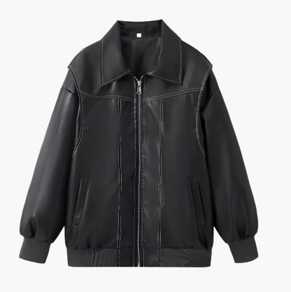 Damen Oversized Bomberjacke Streetstyle Übergangsjacke für Freizeit & Alltag