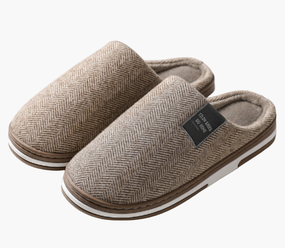 Men's Slippers Comfort House Shoes with Non-Slip Sole – Stylish & Warm for Home