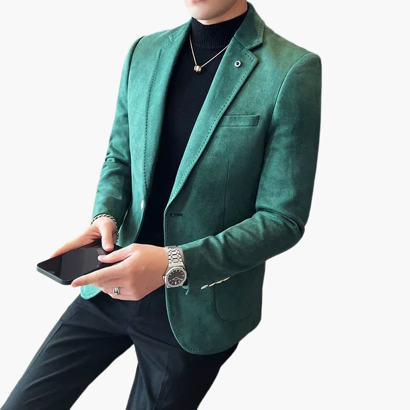 Herren Business Freizeit Blazer Modern Slim Fit Sakko für Büro und Events
