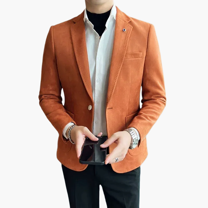 Herren Business Freizeit Blazer Modern Slim Fit Sakko für Büro und Events