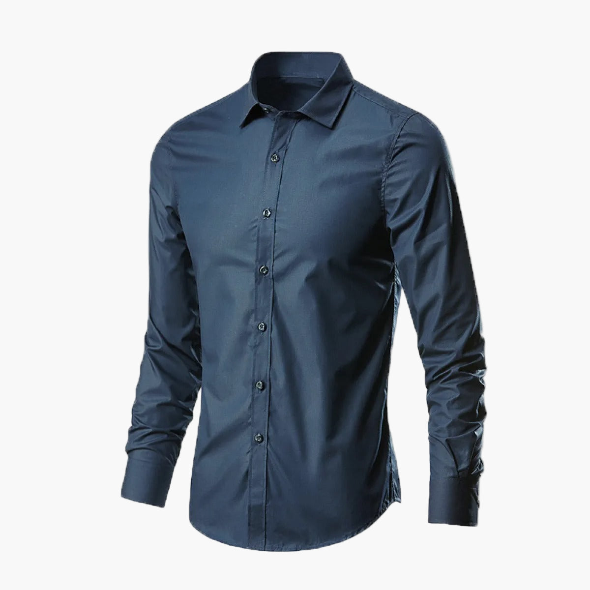 Men's Business Shirt – Elegant Long-Sleeve Shirt for Office & Leisure