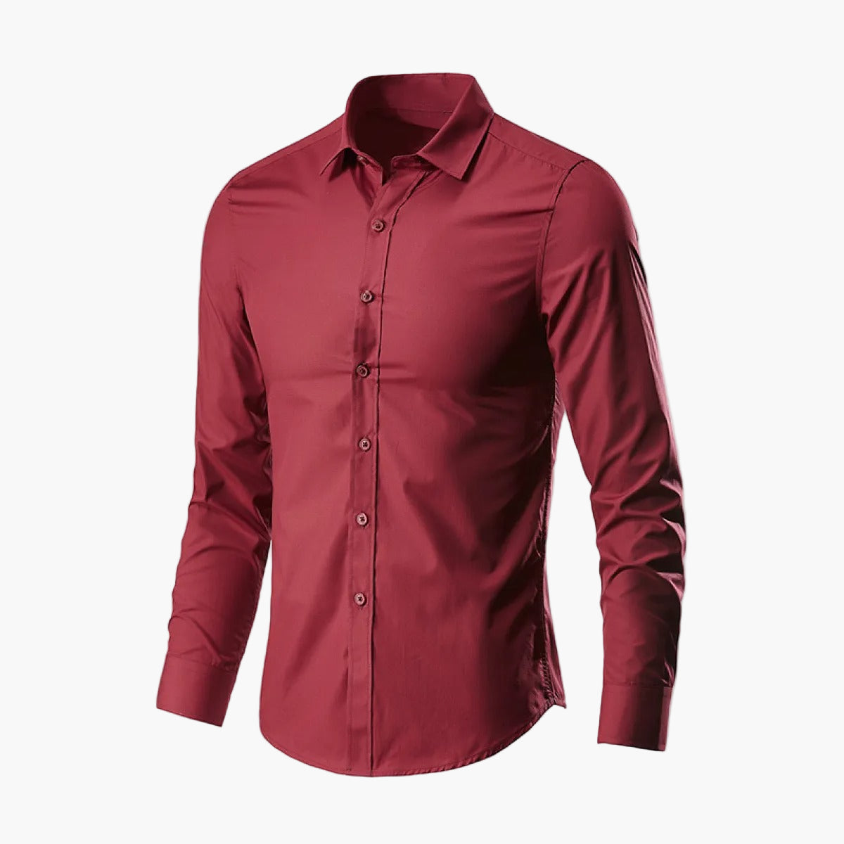 Men's Business Shirt – Elegant Long-Sleeve Shirt for Office & Leisure