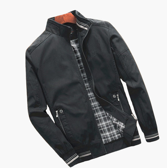 Men's bomber jacket slim fit transitional jacket modern streetwear spring summer