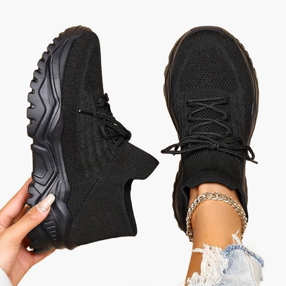 Damen Chunky Sneaker mit Memory-Schaum – Sportlicher Freizeitschuh mit Komfortsohle