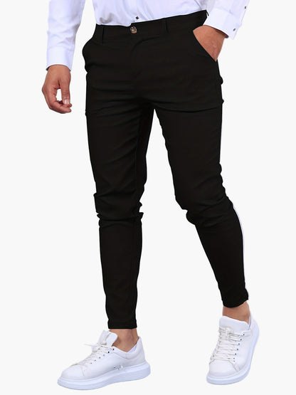 Men's Skinny-Fit Chino Pants – Fashionable and Versatile for Everyday and Office