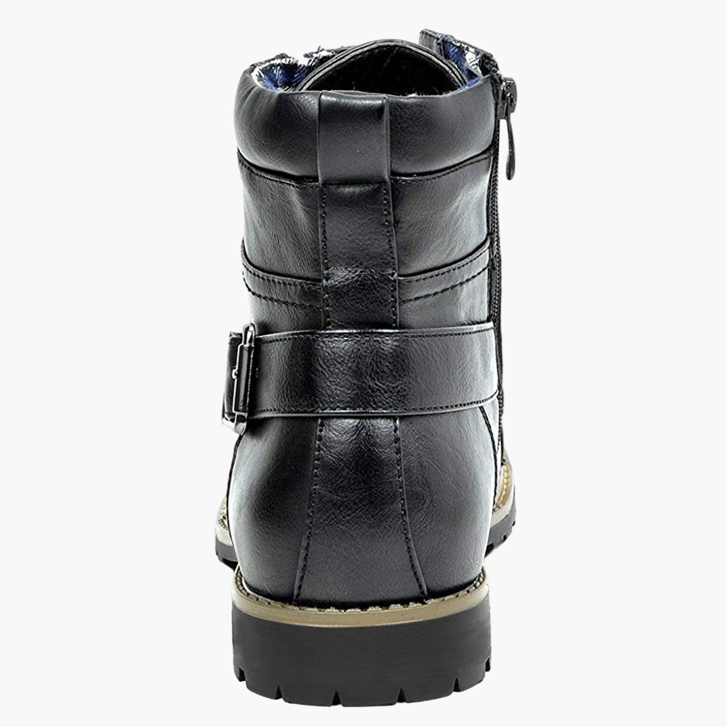 Men's Motorcycle Boots Urban Style – Fashionable Lace-up Boots for Everyday and Leisure