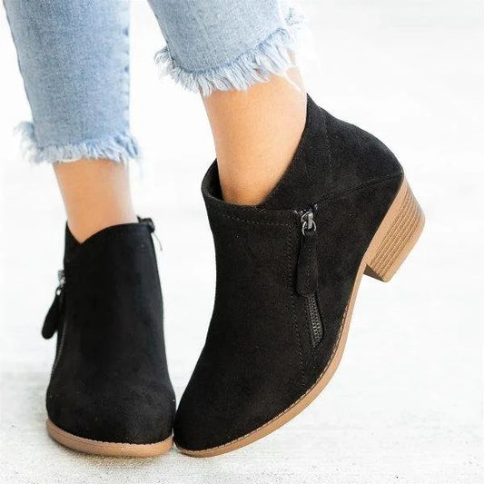 Damen Orthopädische Vintage-Stiefeletten für Alltag und Komfort