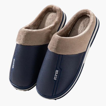 Men's Slippers Comfort Warm Padded – Non-slip Winter Slippers
