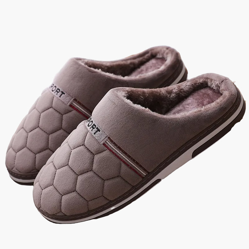 Men's Slippers Comfort Warm Padded – Non-slip Winter Slippers