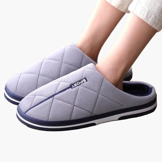Men's Slippers Comfort Warm Padded – Non-slip Winter Slippers