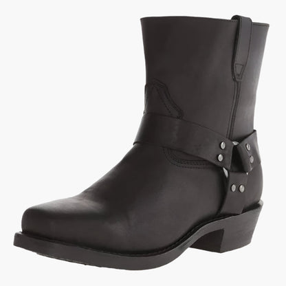 Men's Western Biker Boots – Classic Cowboy Style for Everyday & Adventure