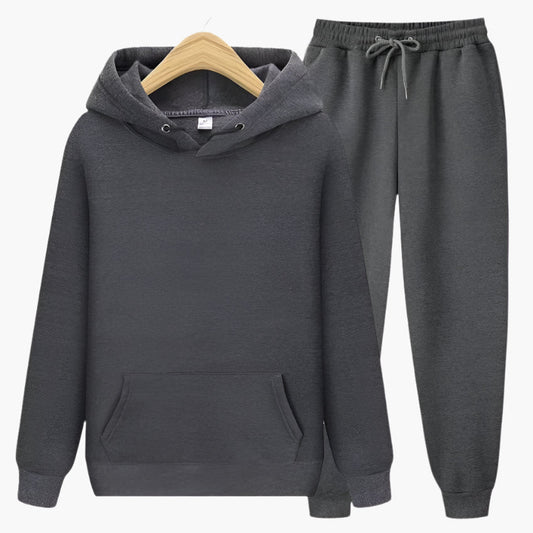 Herren Freizeit Hausanzug Set – Hoodie & Jogginghose für Sport und Entspannung