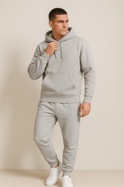 Men's Casual Home Suit Set – Hoodie & Jogging Pants for Sports and Relaxation