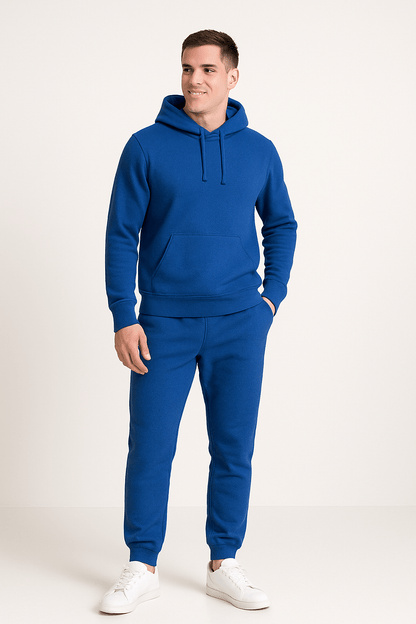 Men's Casual Home Suit Set – Hoodie & Jogging Pants for Sports and Relaxation