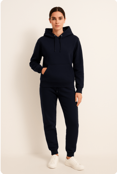 Men's Casual Home Suit Set – Hoodie & Jogging Pants for Sports and Relaxation