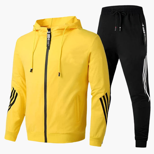 Herren Trainingsanzug Sportlich Modern Freizeit Fitness Jogginganzug