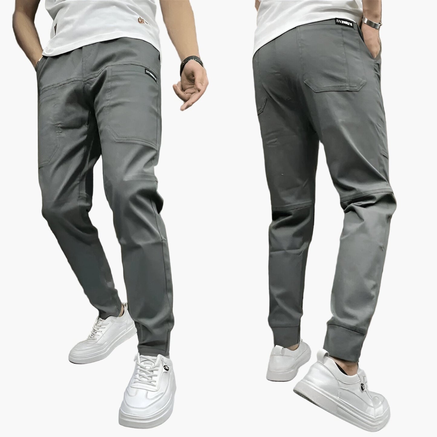 Herren Stretch-Cargohose für Alltag & Freizeit – Moderne Passform, Komfort und Stil