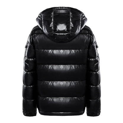 Men's Winter Quilted Jacket with Hood – Fashionable Outdoor Puffer Jacket for Cold Days