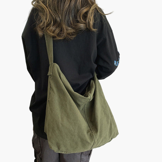 Damen Oversized Schultertasche – Minimalistisches, Lässiges Design für Alltag, Arbeit & Freizeit