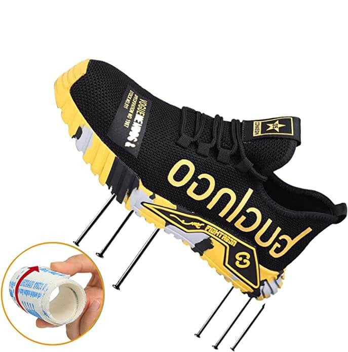Men's Work Shoes Safety Shoes with Steel Toe Cap – Comfortable and Stylish Shoes for Work and Outdoor