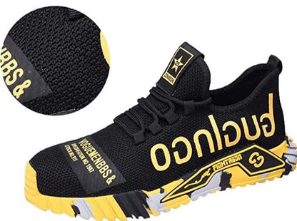 Men's Work Shoes Safety Shoes with Steel Toe Cap – Comfortable and Stylish Shoes for Work and Outdoor