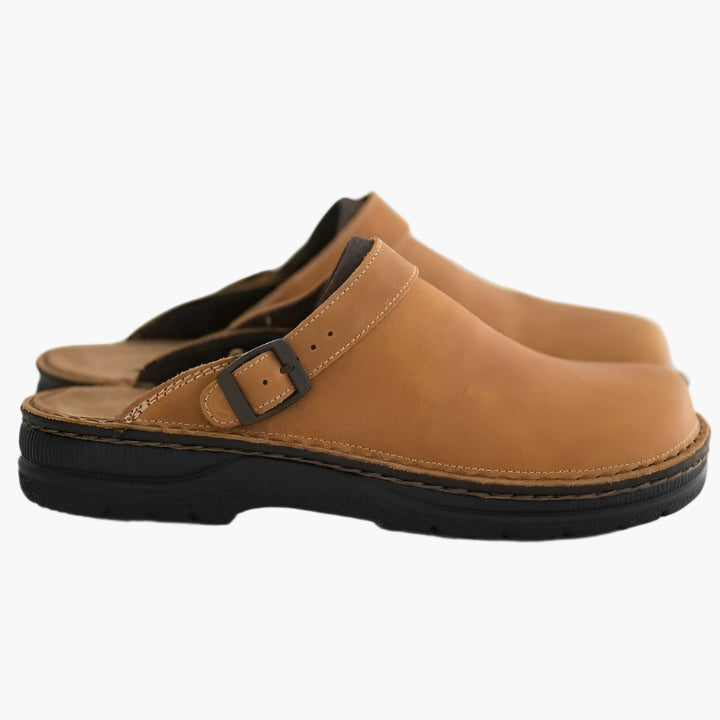 Men's Comfort Clogs with Buckle Strap – Everyday & Leisure Slip-Ons
