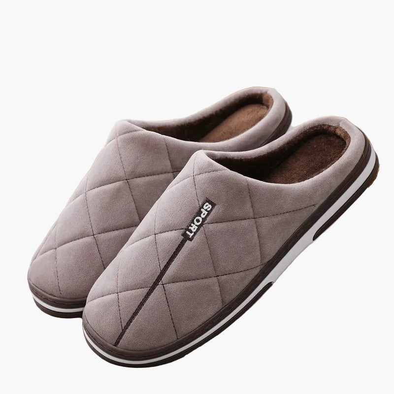 Men's Slippers Comfort Warm Padded – Non-slip Winter Slippers