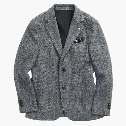 Men's blazer in modern houndstooth pattern – Elegant casual and business blazer